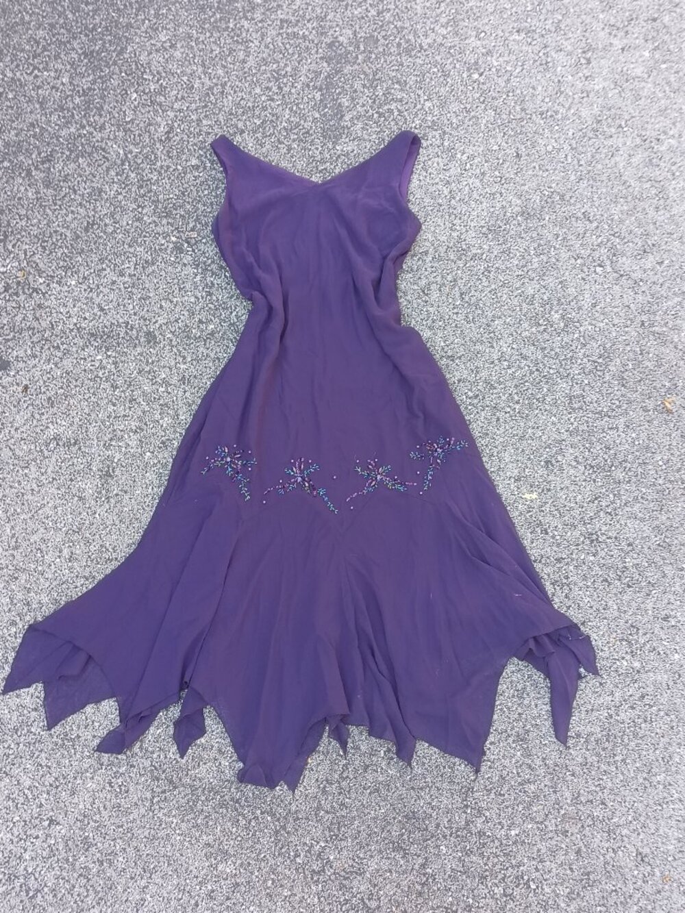 Beaded formal dress